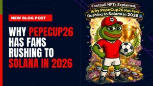 Football NFTs Explained: Why PepeCup26 Has Fans Rushing to Solana in 2026