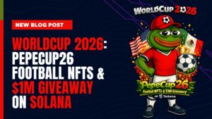 WorldCup 2026: PepeCup26 Football NFTs & $1M Giveaway on Solana