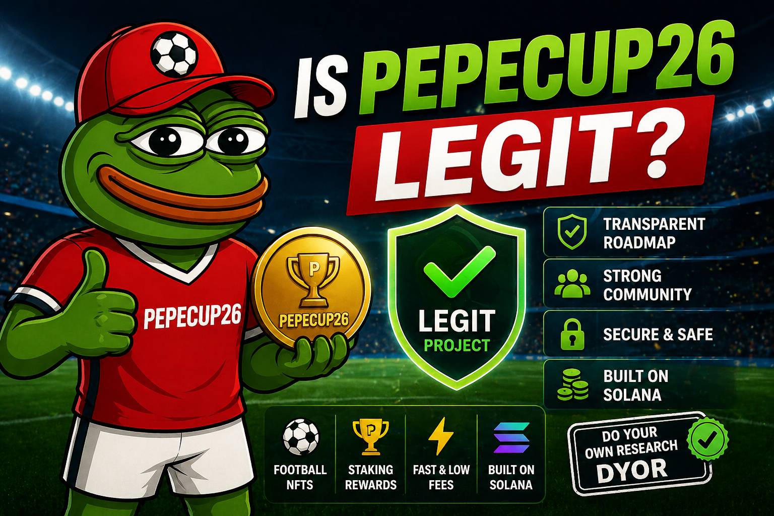 Is PepeCup26 Legit